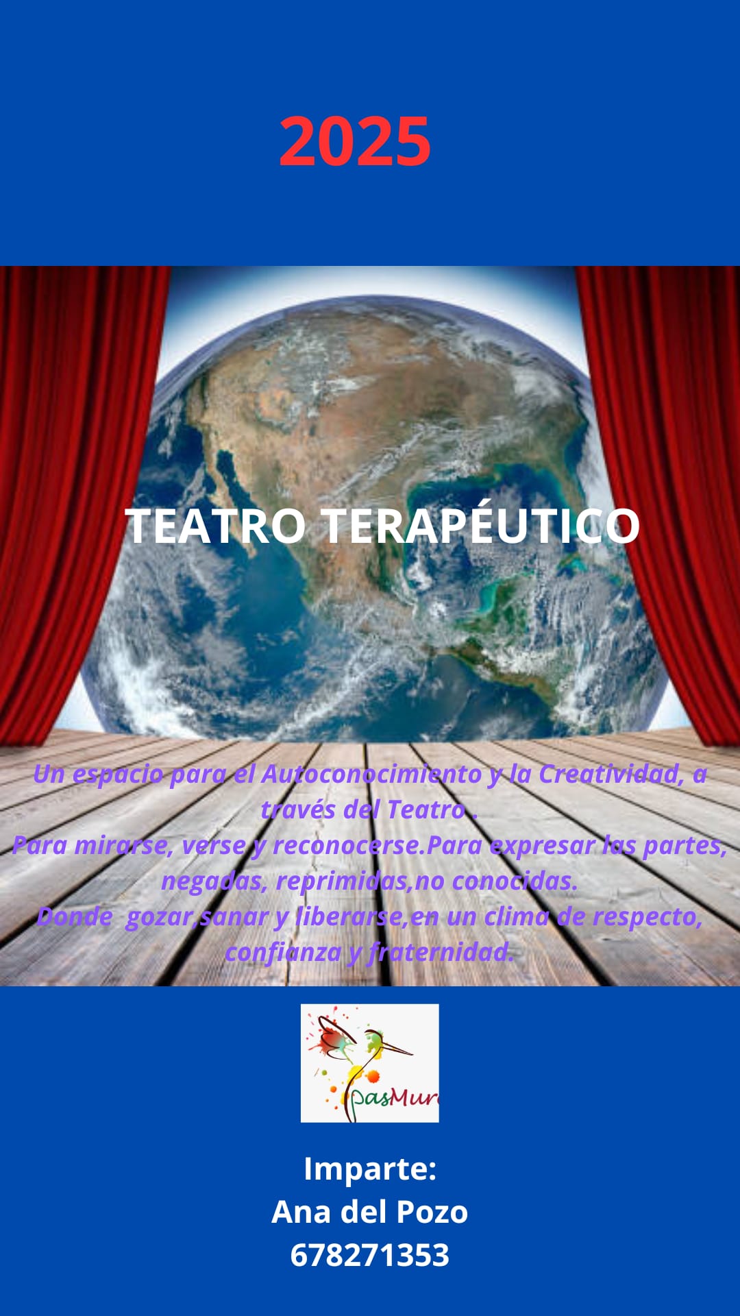 Teatro Terapéutico:Ana del Pozo 678 271 353